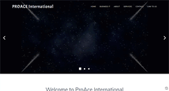 Desktop Screenshot of proaceintl.com