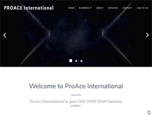 Tablet Screenshot of proaceintl.com